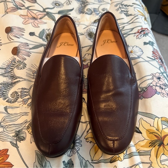 J.Crew Cecile Smoking Slippers in Leather - Picture 1 of 10